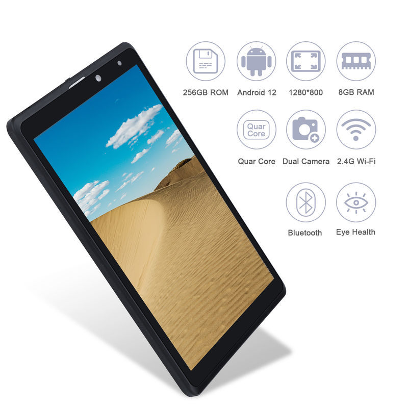 فكرة سي البالغين أسود أندرويد 8 بوصة جهاز كمبيوتر لوحي CM835 MTK رقاقة 256GB التخزين الكبير دعم GPS