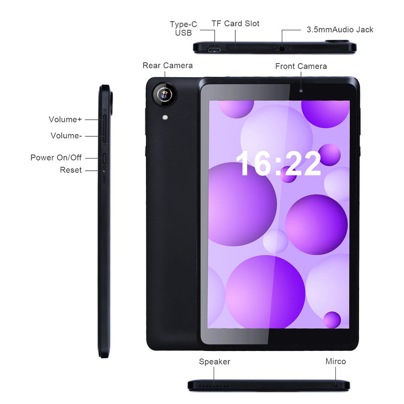 C idea Tablet المحمول 8 بوصة أندرويد 13 مع شاشة ضوء أزرق واي فاي 32GB + 64GB HD IPS CM825