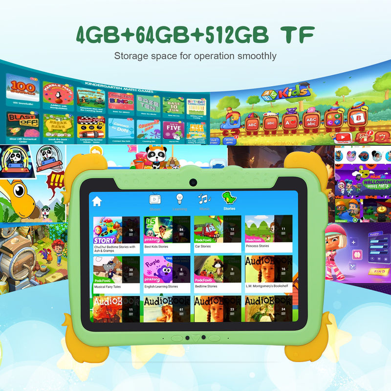 C idea 10.1 inch Kids Tablet PC With Case Eyes Protection ips HD Screen Pre-Install IWAWA P1150 أجهزة كمبيوتر محمولة
