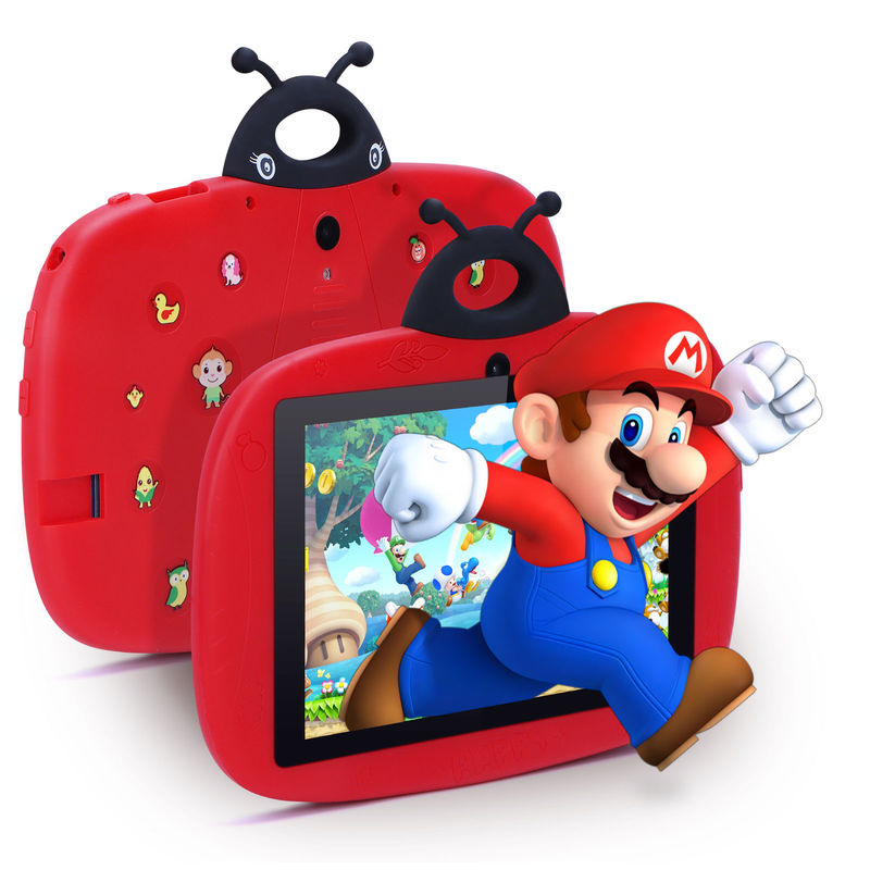 C Idea WiFi Tablet For Kids 7 Inch Smart Tablet PC للطفل الصغير للتعلم مع القضية CM76