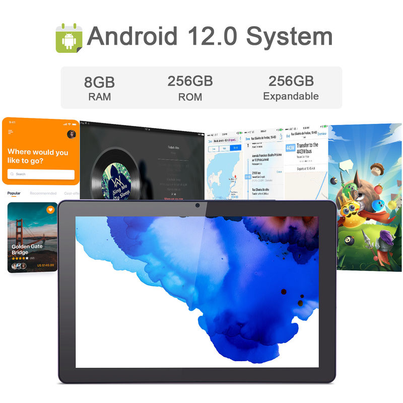 فكرة سي 9.7 بوصة أندرويد 12 جهاز لوحي 8 جيجابايت رام 512 جيجابايت روم نموذج CM7800 وردي