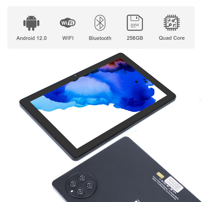 C idea 9.7 بوصة Android 12 Tablet 8GB RAM 512GB ROM نموذج CM7800 الأسود