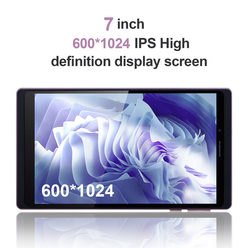 C Idea Android 12 Tablet 6GB RAM 128GB ROM مع SIM 7 بوصة جهاز كمبيوتر لوحي للطلاب CM525 وردي