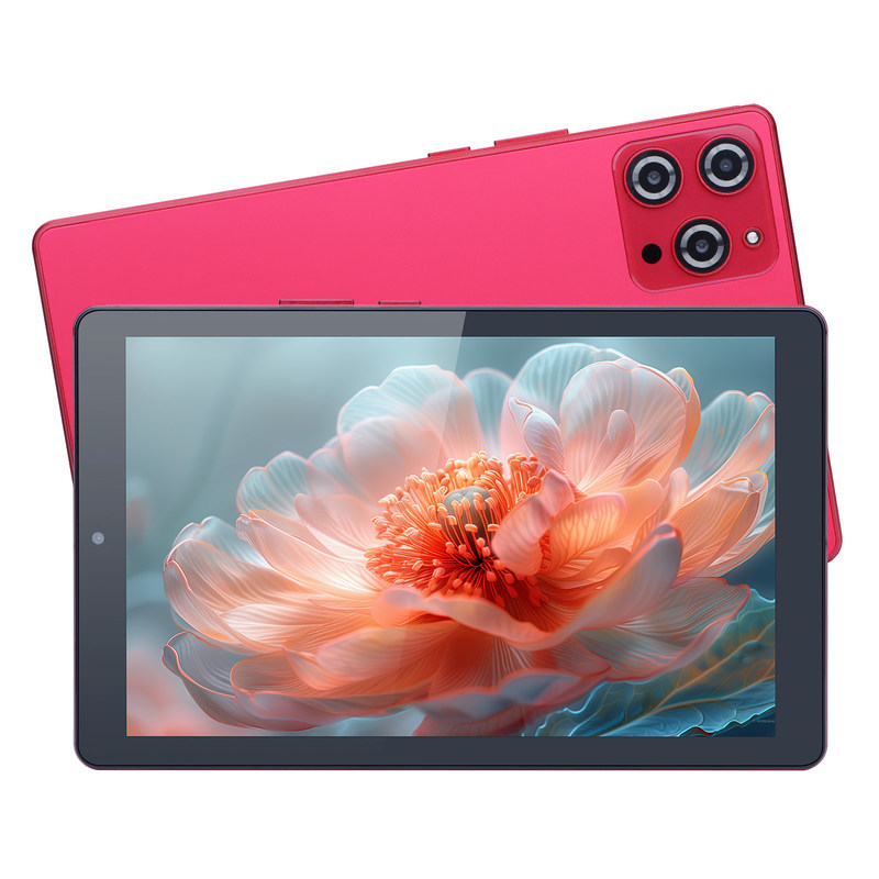 C idea 9 بوصة أندرويد 12 Tablet 8GB RAM 512GB ROM 5MP + 8MP كاميرا مزدوجة WIFI Tablet مع SIM CM915 (الأحمر)