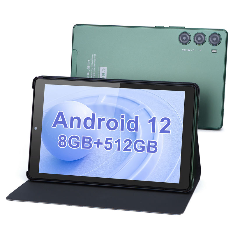 C idea جهاز كمبيوتر لوحي 9 بوصة WIFI 2.4G/5G 800x1280 IPS Screen جهاز كمبيوتر لوحي أندرويد دعم المكالمات الهاتفية مع كاميرا مزدوجة ((الخضراء)