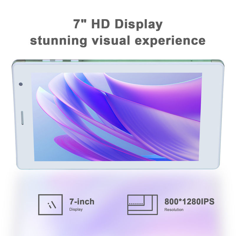 فكرة C 7 بوصة أندرويد الهواتف الذكية 8 + 512GB رباعية النواة الواي فاي جهاز لوحي HD الشاشة اللمسية CM513 ((الخضراء)