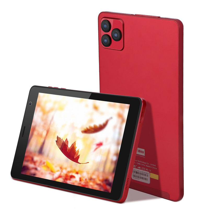 فكرة C 8 بوصة أندرويد 12 جهاز لوحي 6GB رام 512GB روم 8000mAh بطارية 5+8MP كاميرا CM813 PRO-أحمر