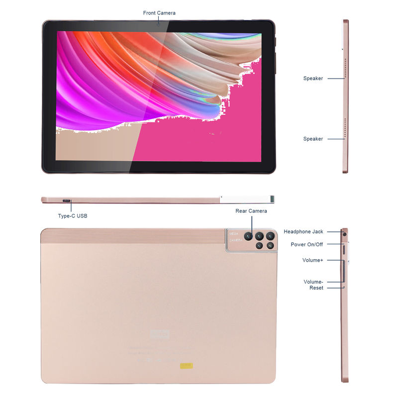 C Idea جهاز كمبيوتر لوحي 10 بوصة أندرويد 12 جهاز كمبيوتر لوحي 6GB ذاكرة الوصول العشوائي 256GB ROM 6000mAh بطارية IPS HD شاشة لمس CM7000PLUS