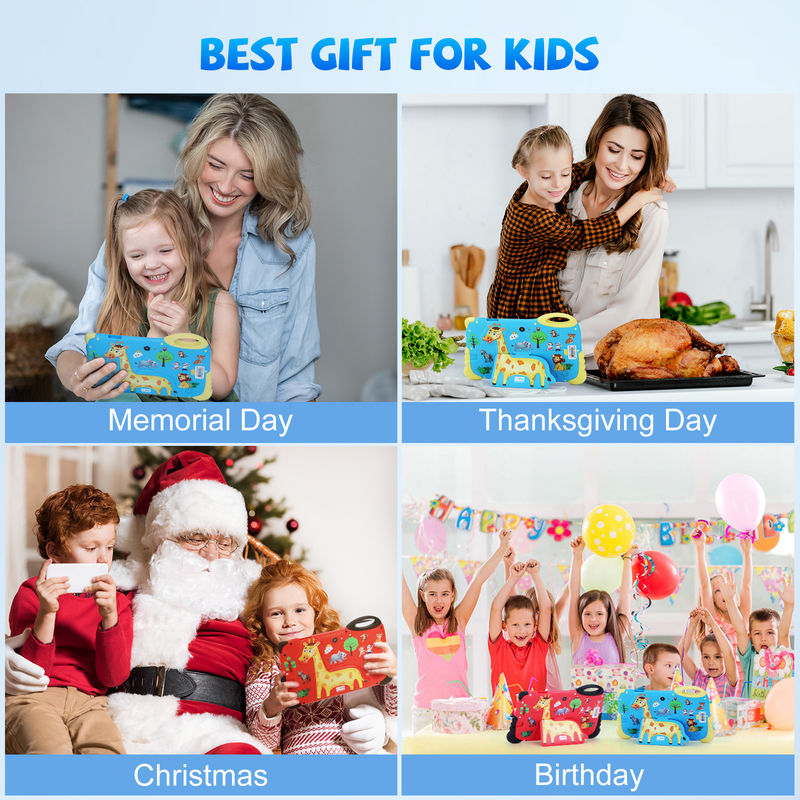 C Idea Android 13 Kids Tablet 4+32GB الجهاز اللوحي التعليمي للطلاب الكاميرا المزدوجة CM92