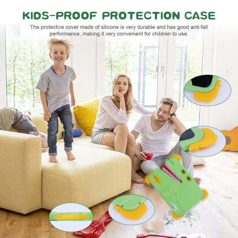 C idea 10.1 inch Kids Tablet PC With Case Eyes Protection ips HD Screen Pre-Install IWAWA P1150 أجهزة كمبيوتر محمولة