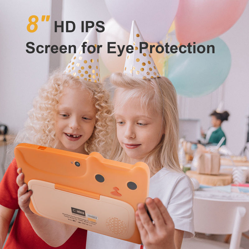 فكرة C 7 بوصة Tablet Kidspad مع 4GB RAM + 64GB ROM HD IPS حماية العيون للطفلة CM80 برتقالية