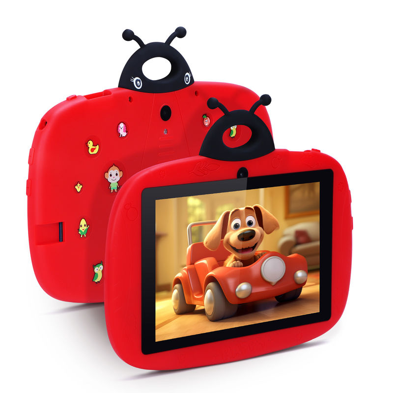 C ideaToddler Learning C Idea 7 بوصة WIFI Tablet أندرويد 12 32GB+32GB سعة تخزين قابلة للتوسع CM77Red