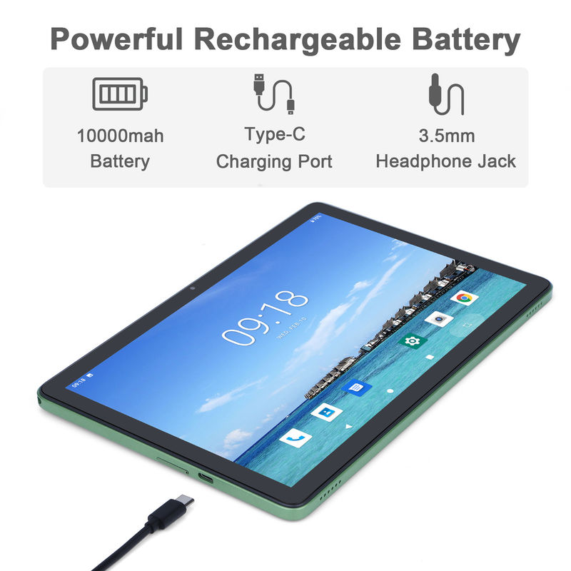 C Idea 10.1 بوصة 8GB RAM 512GB ROM WiFi جهاز كمبيوتر لوحي ذكي مع دعم SIM CM8800plus