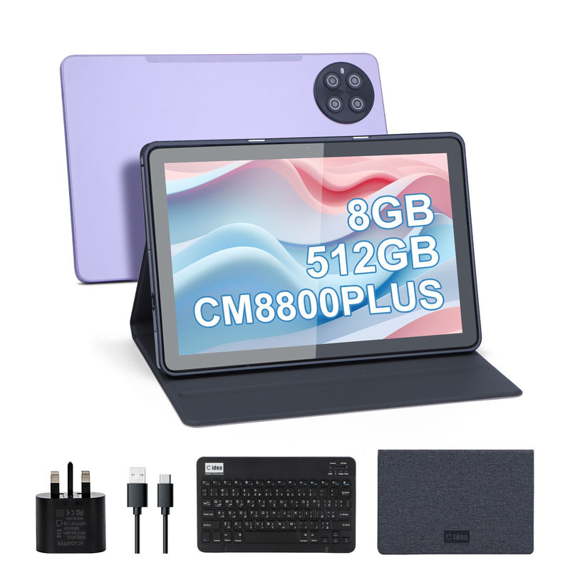 فكره سي 8 جيجابايت رام 512 جيجابايت روم جهاز كمبيوتر لوحي ذكي مع لوحة المفاتيح والفأر CM8800plus