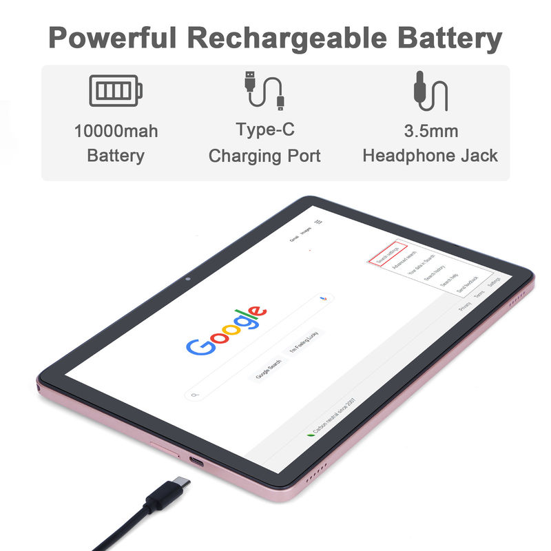 C Idea أندرويد 8GB RAM 512GB ROM 10.1 بوصة Tablet With Keyboard للمدرسة CM8800plus