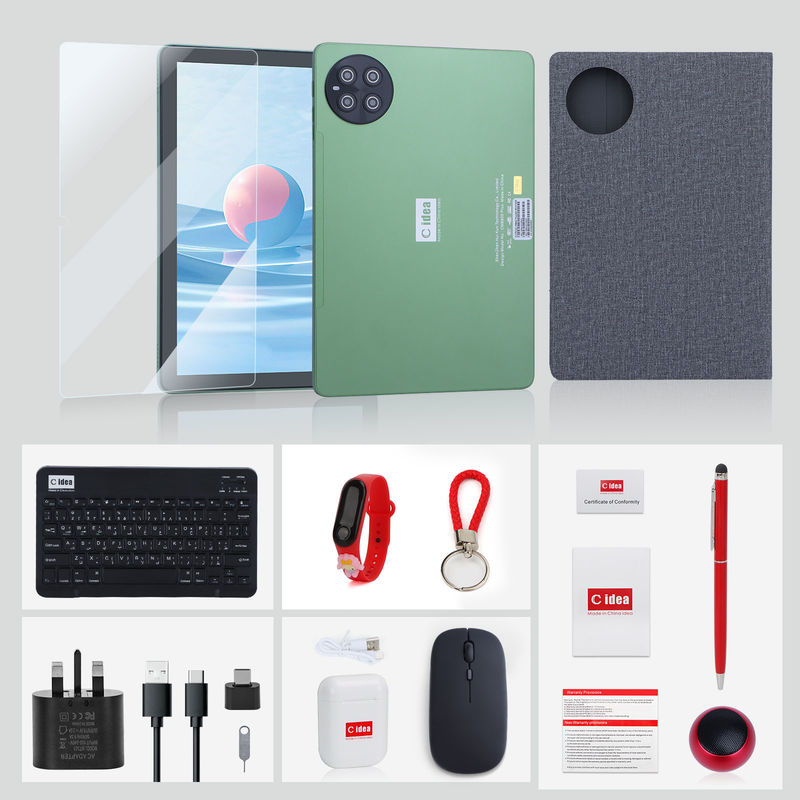C idea جهاز كمبيوتر لوحي للطلاب 8GB RAM 512GB ROM 10.1 بوصة جهاز كمبيوتر لوحي مع 2 SIM CM8800plus