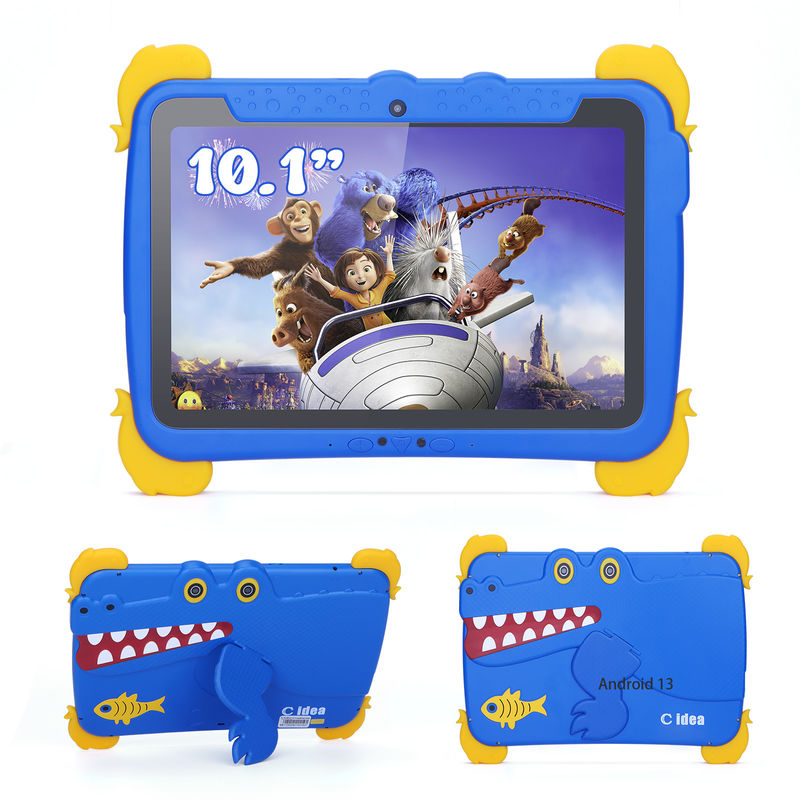 C idea Kids Tab 10.1 بوصة Android 13 Tablet للطفل 4GB RAM 64GB ROM حماية العين الشاشة اللمسية للأطفال 3-8 سنوات