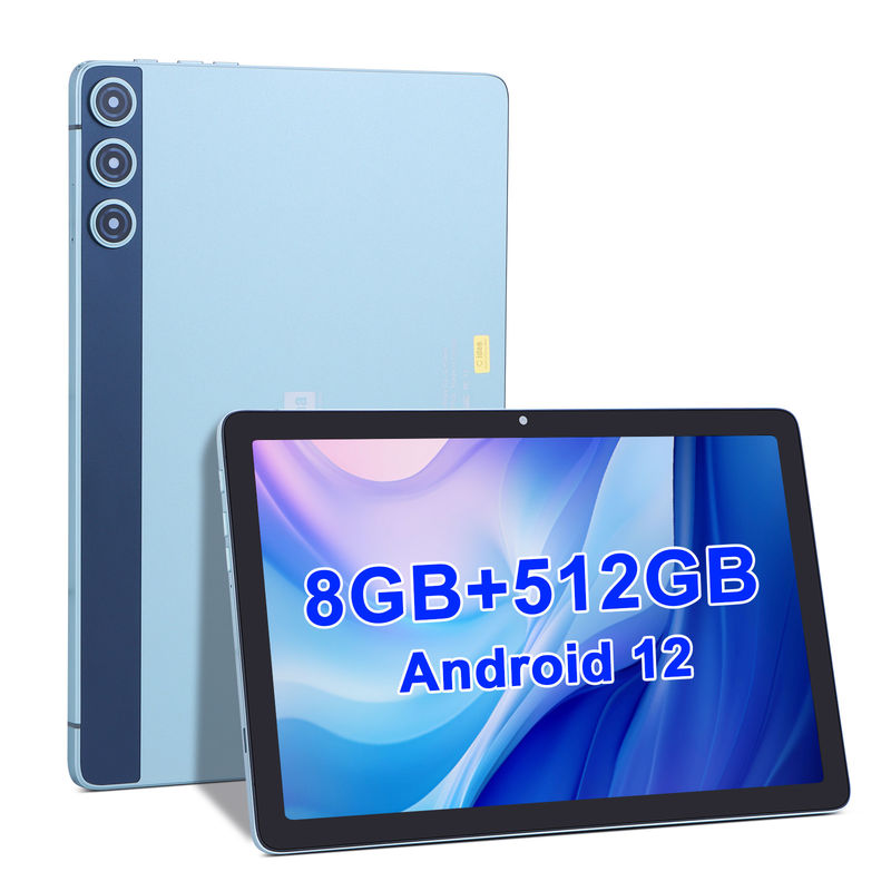C Idea 10.1 بوصة لوحات بشاشة لمسة مع 8GB 512GB ROM ودعم SIM للتعليم والتعلم