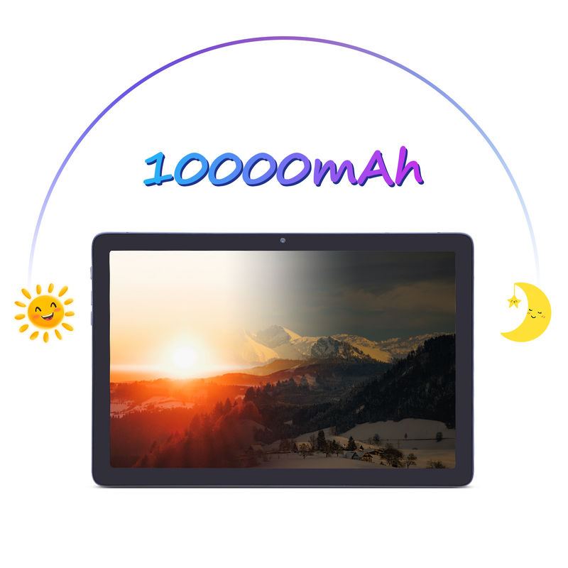 C idea Android Tablet 10.1 بوصة كاميرا مزدوجة 8GB RAM 512GB WIFI 5G Tablet مع مفاتيح الماوس دعم SIM للمدرسة