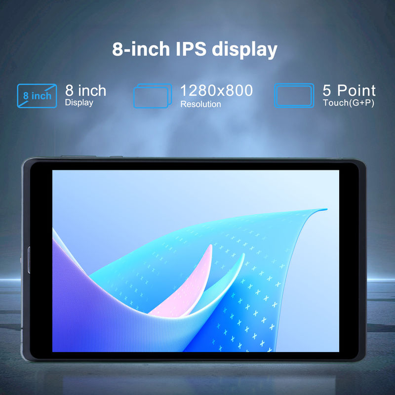 فكرة C جهاز كمبيوتر لوحي أندرويد كمبيوتر كمبيوتر مزدوج 8 بوصة 1280x800 IPS HD عرض أندرويد 12 لوحات للطلاب CM818 رمادية