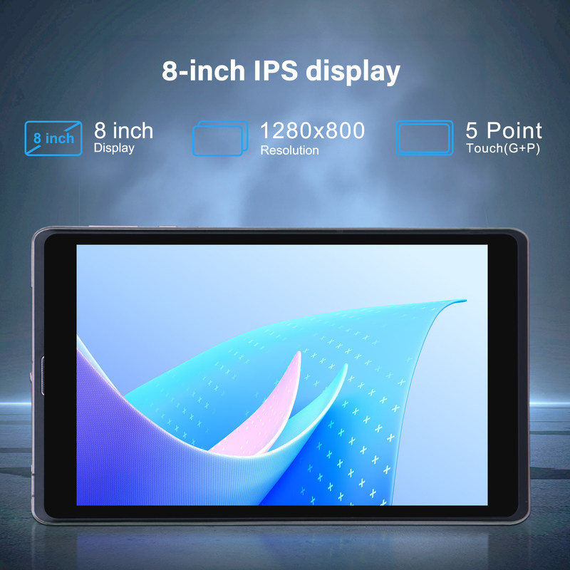 فكرة C 8 بوصة أندرويد 12 جهاز لوحي 8000mAh بطارية 5 + 8MP كاميرا 8GB ذاكرة الوصول العشوائي 512GB ROM للتعليم التعلم CM818-الورد