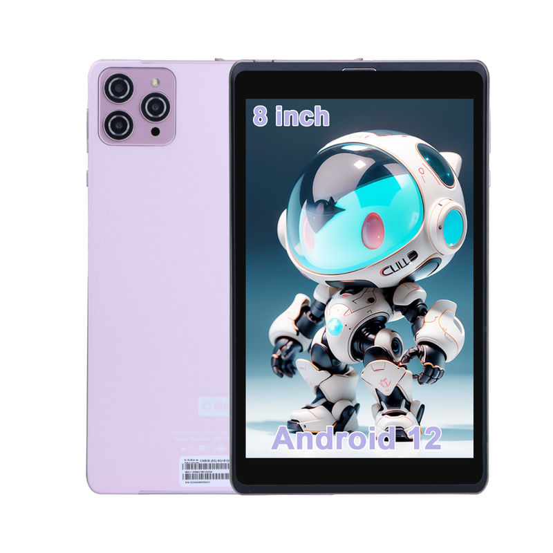 C Idea 8 بوصة أندرويد 12 Tablet 8000mAh بطارية 5MP + 8MP كاميرا 8GB RAM 512GB ROM للتعليم التعلم CM818- الوردي
