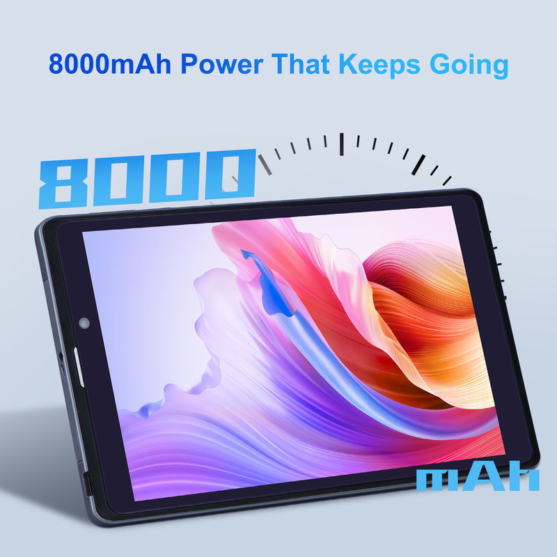 فكرة C جهاز كمبيوتر لوحي أندرويد كمبيوتر كمبيوتر مزدوج 8 بوصة 1280x800 IPS HD عرض أندرويد 12 لوحات للطلاب CM818 رمادية
