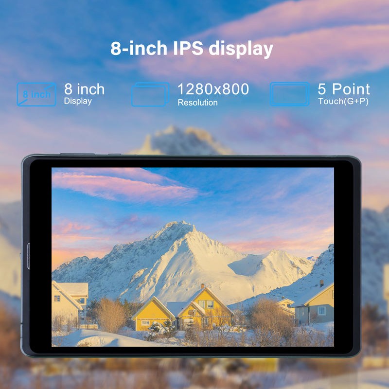 فكرة C جهاز كمبيوتر لوحي أندرويد كمبيوتر كمبيوتر مزدوج 8 بوصة 1280x800 IPS HD عرض أندرويد 12 لوحات للطلاب CM818 رمادية