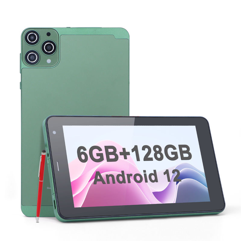C Idea 7 بوصة Android Tablets 6+128GB Quad Core Tablets for Studenet CM515 ((الخضراء))