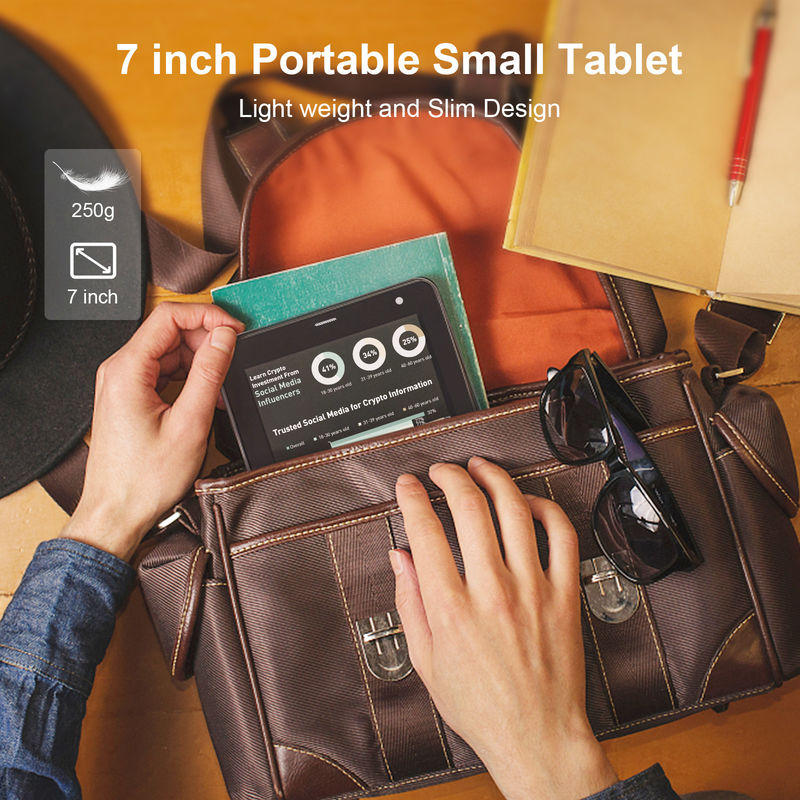 فكرة C 7 بوصة أندرويد أجهزة الكمبيوتر اللوحية الذكية 6+128GB رباعية النواة WiFi Tablet HD الشاشة اللمسية للمراهقين CM515 ((الزهري)