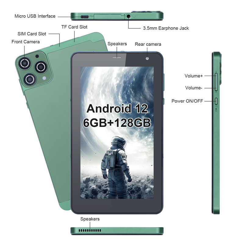 C Idea WiFi Tablet 7 بوصة أندرويد Smart Tablets 512GB HD شاشة لمسة لـ Studenet CM515
