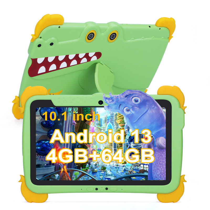 جهاز لوحي C Idea مقاس 10.1 بوصة يعمل بنظام Android، ذاكرة وصول عشوائي (RAM) 4 جيجابايت، ذاكرة قراءة فقط (ROM) 64 جيجابايت، جهاز لوحي للأطفال P1100