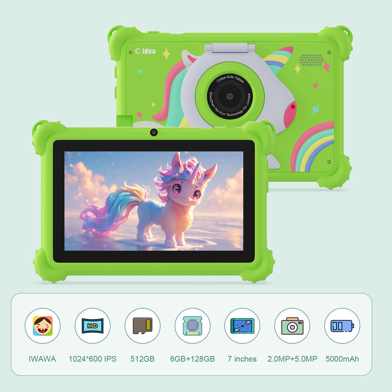 C Idea 7 بوصة WIFI Kidspad نظام أندرويد 6+128GB Tablet For Kids مع حزمة دليل CM88