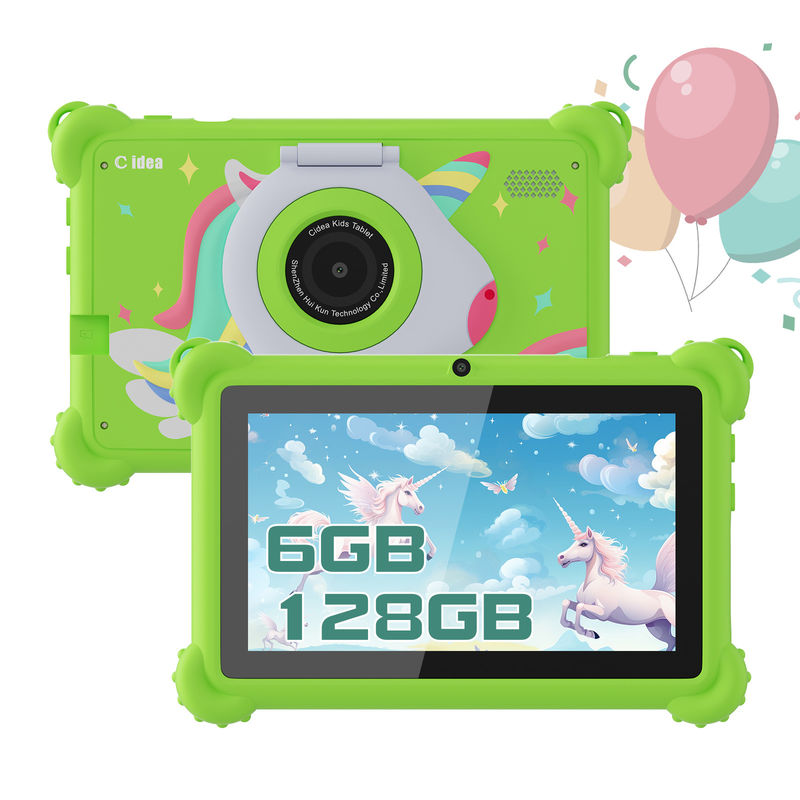 C idea Kids Tablet 2024 ممتع تعليمي مع شاشة HD وحجرة حماية Tablet CM88