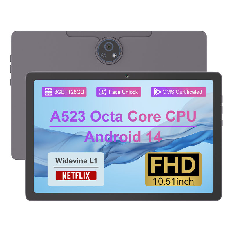 C Idea Android 14 FHD Screen Tablet 8+128GB 11 بوصة جهاز كمبيوتر لوحي للشباب البالغين P1300