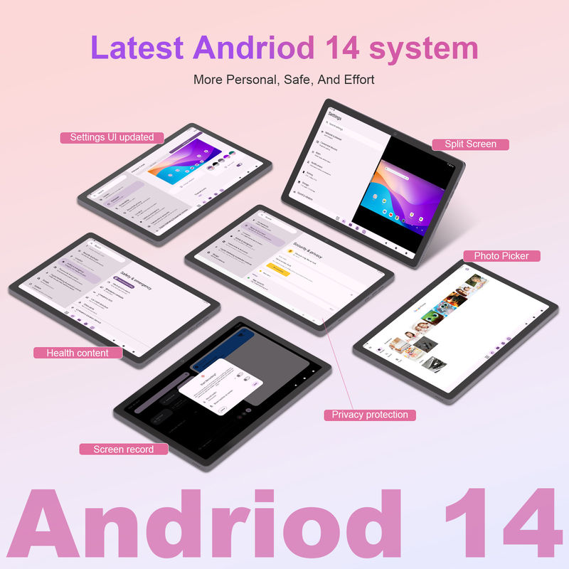 C Idea Android 14 FHD Screen Tablet 8+128GB 11 بوصة جهاز كمبيوتر لوحي للشباب البالغين P1300