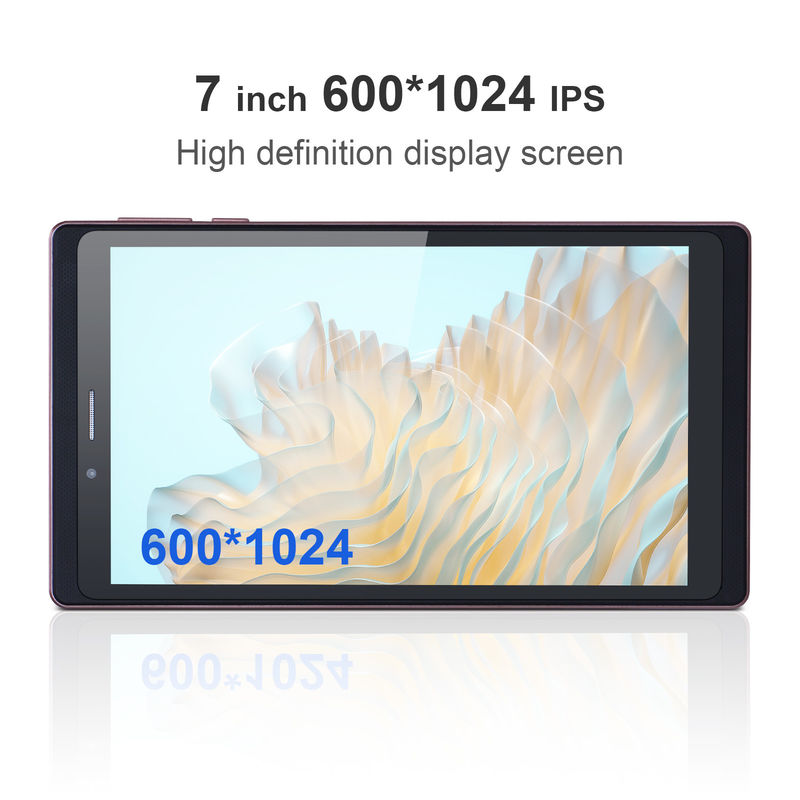 C Idea Android 12 Tablet 6GB RAM 128GB ROM مع SIM 7 بوصة جهاز كمبيوتر لوحي للطلاب CM525 وردي