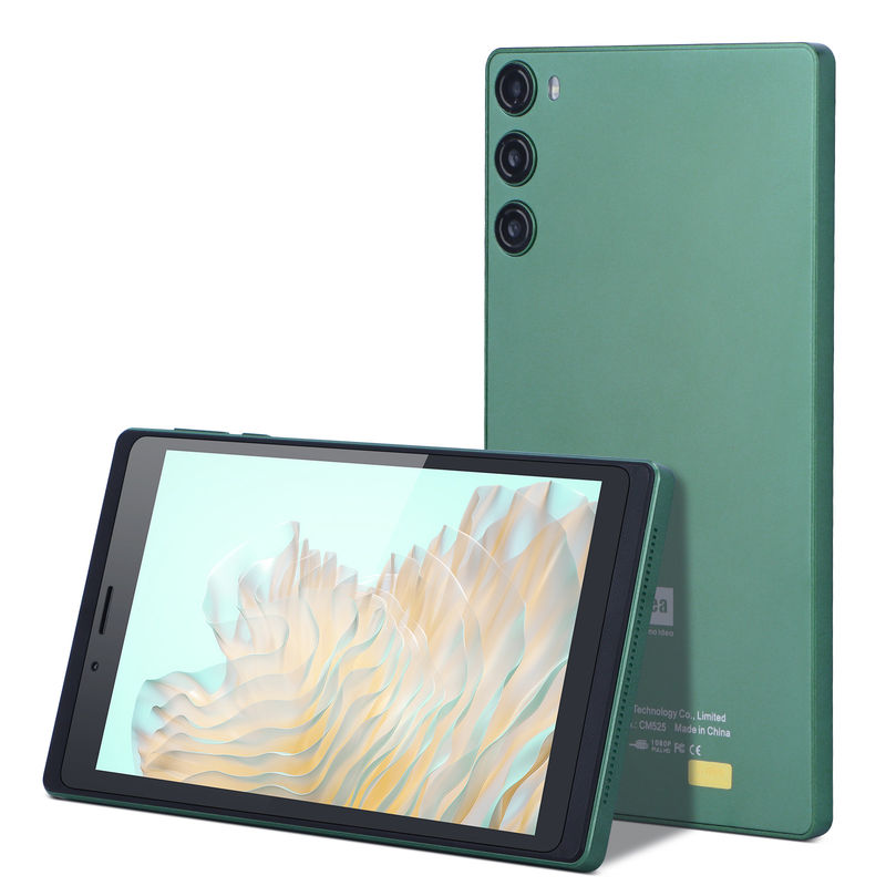 C Idea 7 بوصة 6GB+128GB شاشة IPS 5MP+8MP جهاز كمبيوتر لوحي أندرويد CM525 أخضر