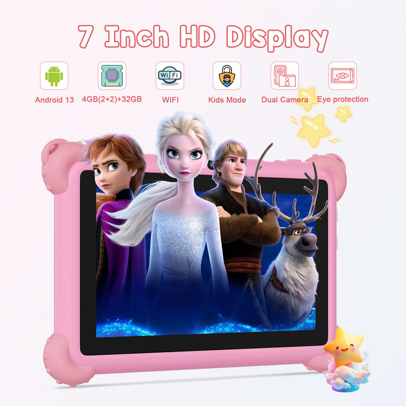 C Idea Android 13 Kids Tablet 4 ((2+2) + 32GB جهاز لوحي تعليمي للطلاب CM91