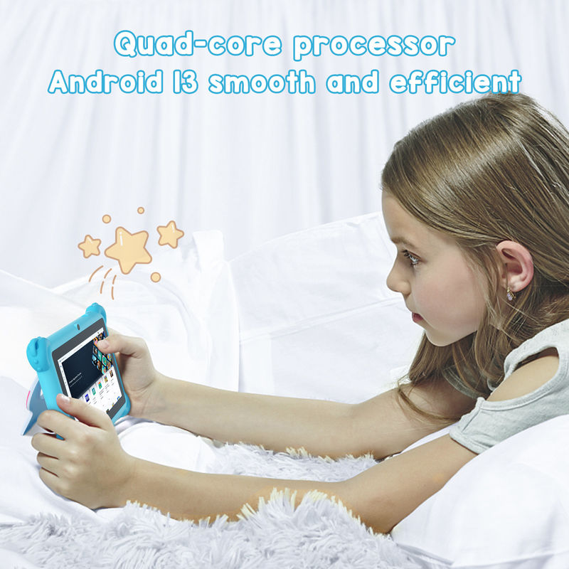 C Idea Android 13 Kids Tablet 4 ((2+2) + 32GB المثبت مسبقًا IWAWA Tablet التعليمي للطلاب CM91