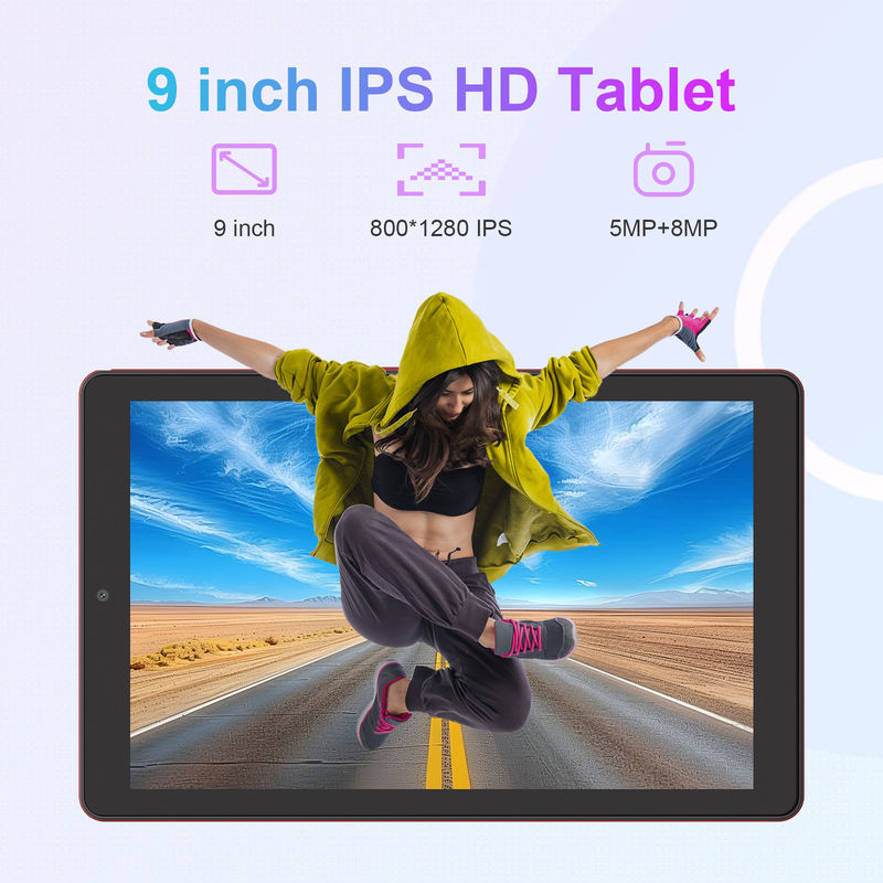 C Idea 9 بوصة جهاز لوحي رباعي النواة 800x1280 IPS شاشة جهاز لوحي أندرويد مع قلم CM935 الأحمر