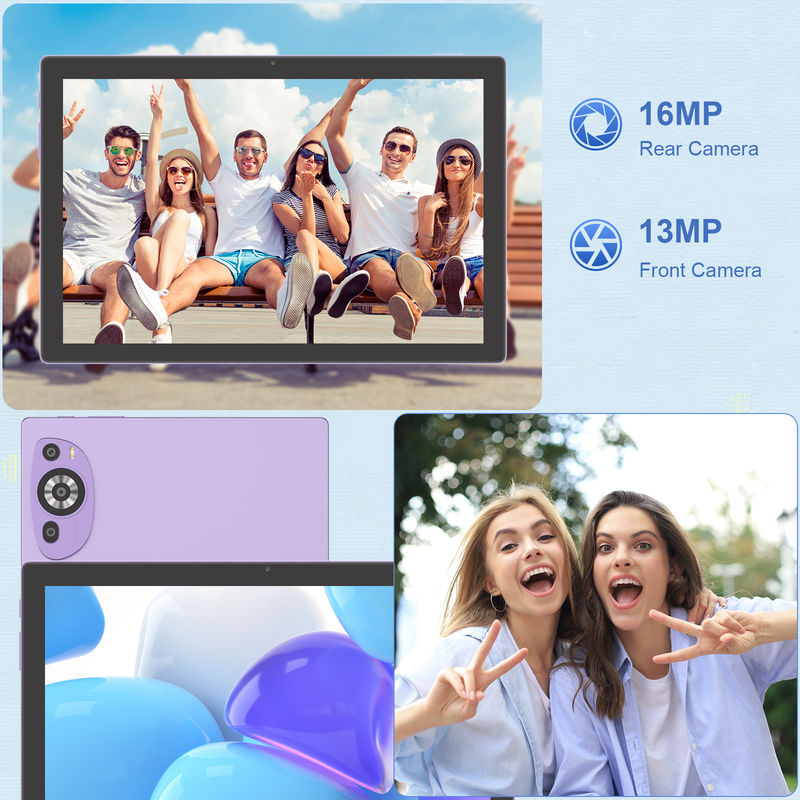 C Idea Android 14 Tab 512GB الجهاز اللوحي التعليمي للطلاب مع لوحة المفاتيح Cm8200plus الأرجواني