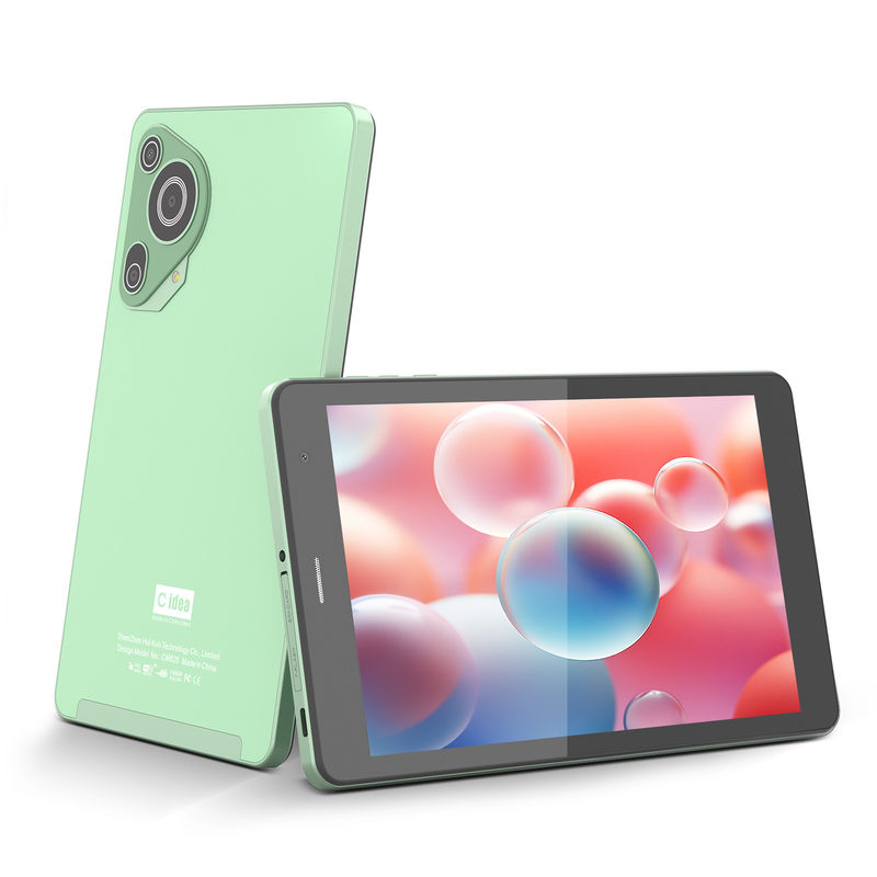 C Idea Wholesale Tablet 8 Inch 800*1280HD IPS كاميرا مزدوجة جهاز كمبيوتر لوحي أندرويد مع سيم للتعلم CM828 أخضر
