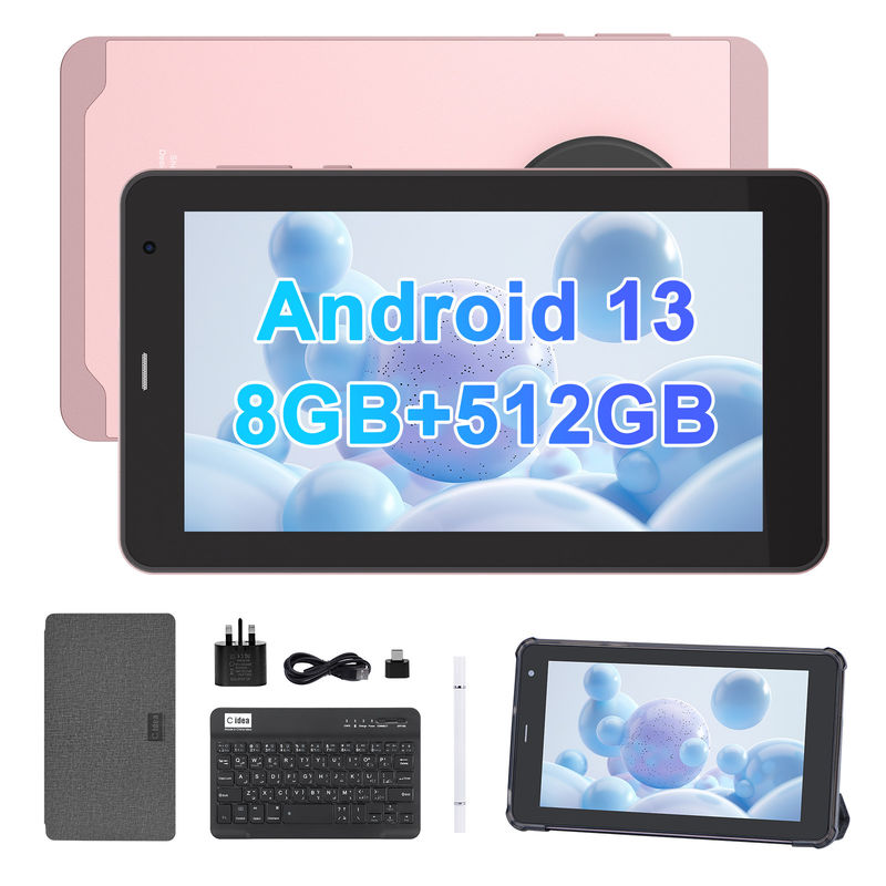 C Idea 7 بوصة Android Tab, 8+512GB, Quad Core, Tablet التعليمي مثالية للطلاب