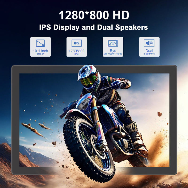C Idea 10.1 بوصة جهاز لوحي واي فاي مع دعم سيم لوحة مفاتيح تعليمية جهاز لوحي أندرويد Pc M8200 Plus أسود