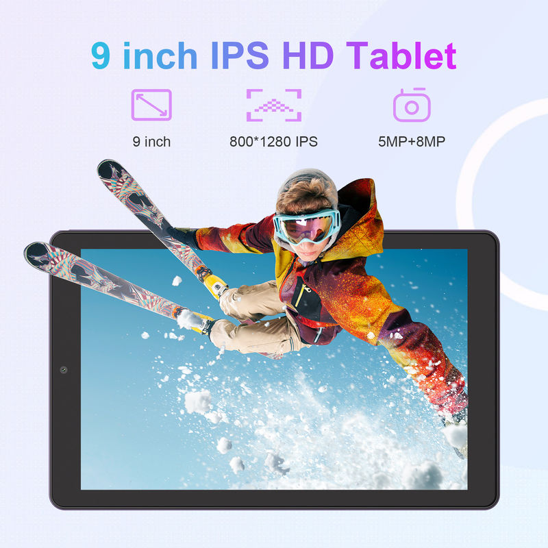 C Idea 9 Inch Tablet جهاز كمبيوتر تعليمى مزدوج للطلاب CM935 الأرجوانى