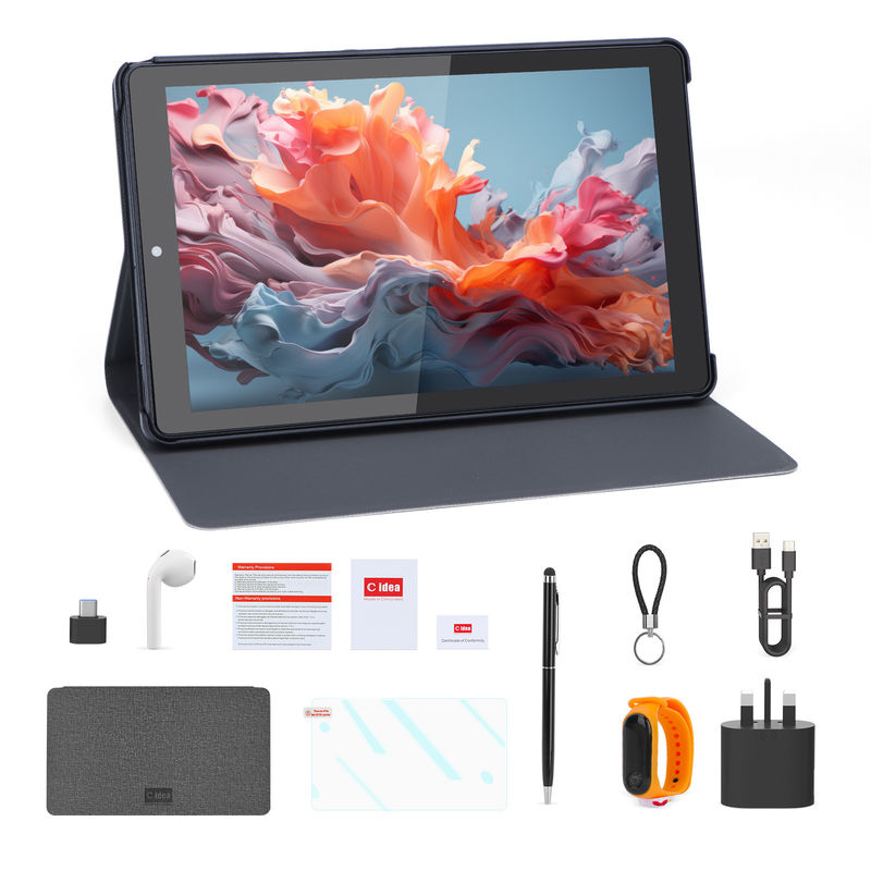 C Idea Android Tablet 800x1280 شاشة IPS 9 في جهاز كمبيوتر لوحي ذكي مع سيم للتعليم CM935 الأسود