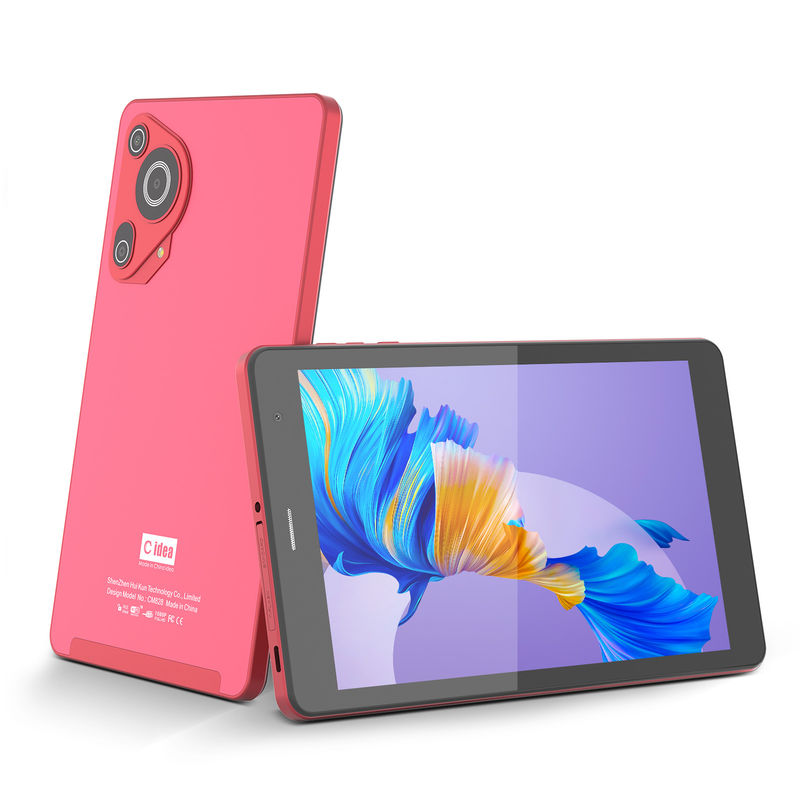 C Idea 5G Android Tablet 8 بوصة Tablet للطلاب مع سيم و واي فاي Cm828 الأحمر