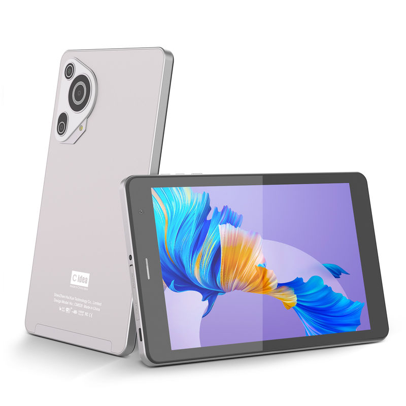C Idea 8 Inch Tablets كاميرا مزدوجة وشاشة لمسة Smart Tablet PC CM828 فضية