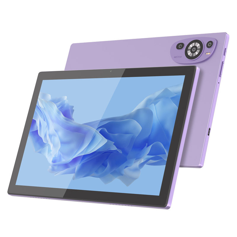 C Idea 10 بوصة 512GB Android 14 Tablet التعليمي للطلاب مع SIM CM8200Plus Purple
